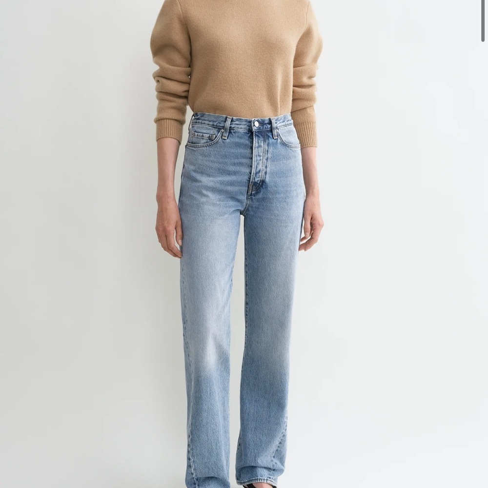 Toteme Twisted Seam Denim Full Length